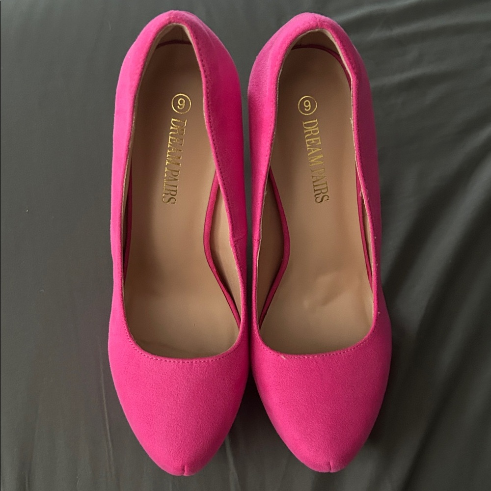 Pink Platform Heels